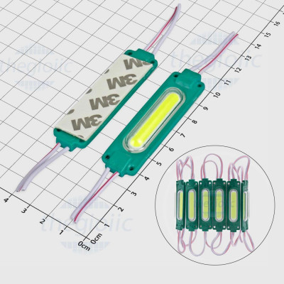 LED COB 5730 12V 1.44W Chống Nước  IP65 Màu Xanh Lá