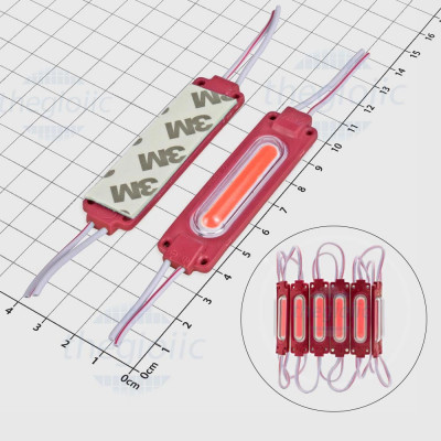 LED COB 5730 12V 1.44W Chống Nước IP65 Màu Đỏ