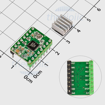 MKS A4988 Module Điều Khiển Động Cơ Bước Reprap 8~35VDC