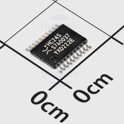 74HC245PW,118 IC Bus Transceiver Non-Inverting 8 Bit, 3-State 20-TSSOP