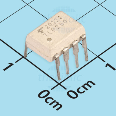 TLP250(F) Logic Output Optocouplers 2500Vrms 1 Channel, 8-DIP