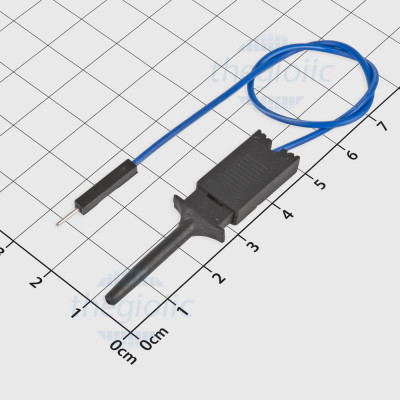 Dây Bus Kẹp Logic Đầu Móc Nối Dupont Đực Màu Đen