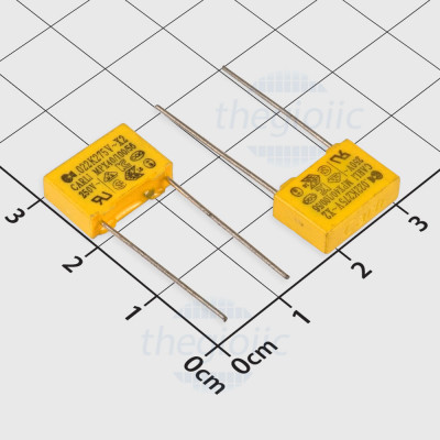 Tụ Kẹo Vàng X2 22nF 223K 275VAC