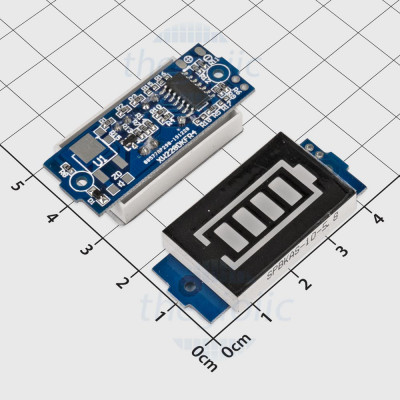 Mạch Hiển Thị Mức Pin 8.4V