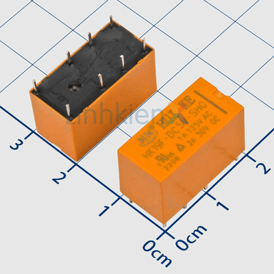 HK19F-DC5V-SHG Rơ Le 5VDC 1A SPDT 8 Chân