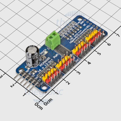 PCA9685 Điều Khiển Động Cơ Servo 12Bit PWM 16 Kênh