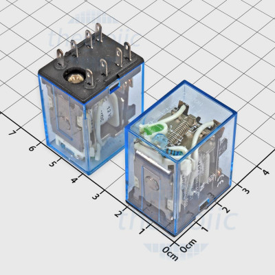 MY2N-J 12VDC Rơ Le Trung Gian 5A DPDT 8 Chân