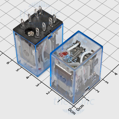 MY2N-J 220VAC Rơ Le Trung Gian 5A DPDT 8 Chân