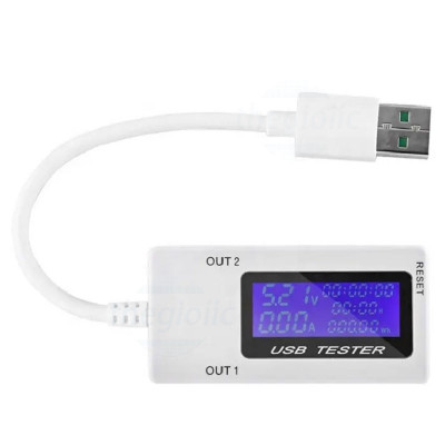 KWS-1705B USB Tester 2 Ngõ Ra