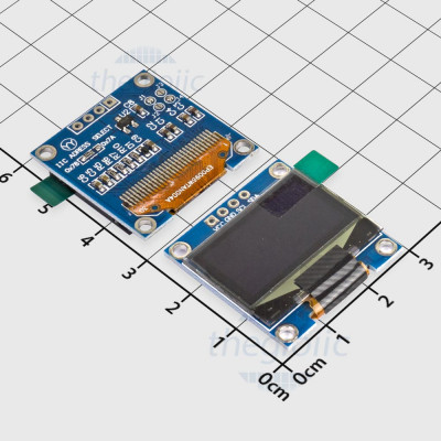 LCD OLED SSD1306 0.96inch 128x64 Chữ Trắng 4 Chân Giao Tiếp IIC