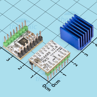 MKS GC6609 Module Điều Khiển Động Cơ Bước 4~36VDC