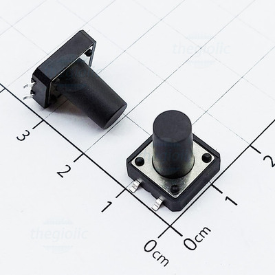 Nút Nhấn 12x12mm Cao 14mm 4 Chân SMD