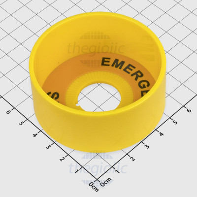 F22-31 Chụp Bảo Vệ Nút Nhấn Dừng Khẩn Cấp 22mm Emergency Stop