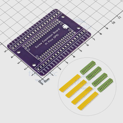 Mạch Ra Chân Cho Raspberry Pi Pico Tự Ráp