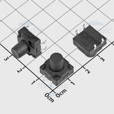 Nút Nhấn 12x12mm Cao 12mm 4 Chân Chống Nước