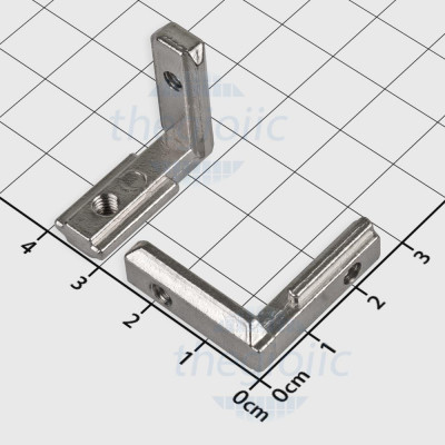 Ke Góc Chìm L Cho Nhôm Định Hình QT 20x20