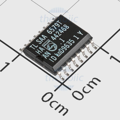 SAA6579T/V1,512 IC RF Demodulator, 16-SOIC