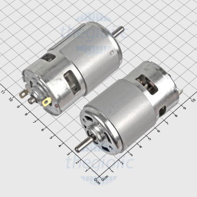 RS775 Động Cơ DC 12VDC, 4500 rpm, Trục 5mm