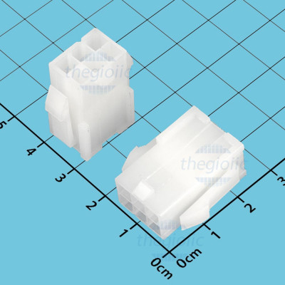 Đầu Nối Dây Cái 5559 4.2mm 6 Chân 2 Hàng