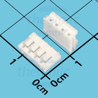 EH-4Y Đầu Cái EH2.54 2.54mm 4 Chân 1 Hàng