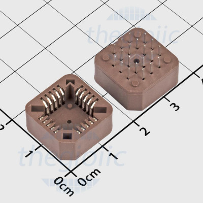 Đế IC PLCC 20 Chân Xuyên Lỗ