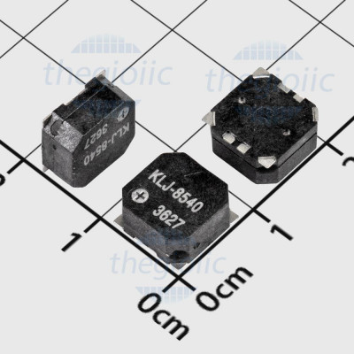 KLJ-8540 Buzzer, Còi Chíp 8.5x8.5x4mm 2700Hz 85dB Dán SMD