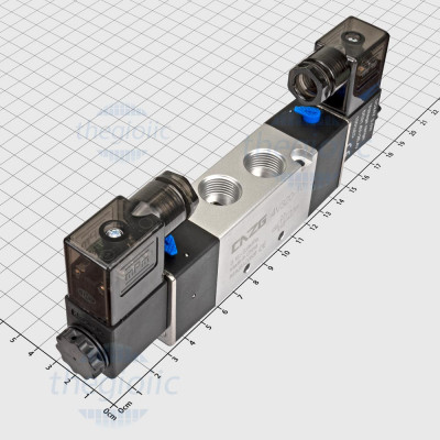 4V320-10-24 Van Khí Nén Điện Từ 24VDC 5 Cổng 2 Vị Trí