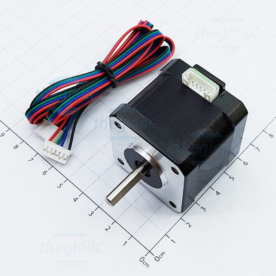 SL42STH40-1684A Động Cơ Bước Nema17 42x42mm, 1.8°, 0.4Nm