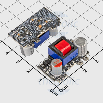 Mạch Chuyển Đổi AC-DC Vào 220V Ra 12V 450mA, 3.3V 80mA 5W
