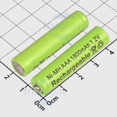 Pin Sạc AAA 1800mAh 1.2V