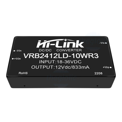 HLK-VRB2412LD-10WR3 Chuyển Đổi DC-DC Vào 24V Ra 12V 10W