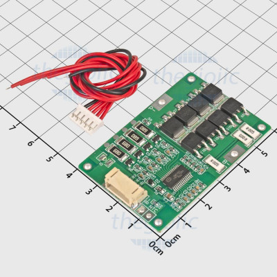 JH-996040 8 MOS Mạch Sạc Pin 18650 4 Viên 4S 20A Có Bảo Vệ Và Cân Bằng