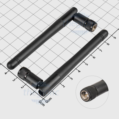 AH2G.102 Ăng Ten 5.8GHz Đầu SMA Đực