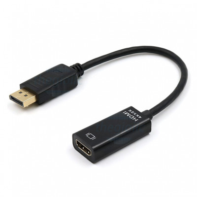 Cáp Chuyển Đổi Displayport Sang HDMI Hỗ Trợ 4Kx2K Dài 25cm