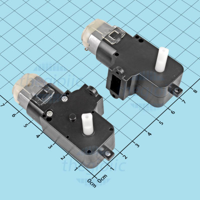 Bộ 2 Động Cơ Giảm Tốc TT Màu Đen Trái + Phải 3~3.7V