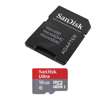 Thẻ nhớ Micro SDHC Sandisk 4GB, Ghi 10Mb/s, Đọc 48Mb/s