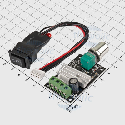 Mạch Điều Khiển Tốc Độ Động Cơ DC PWM 3A 80W Có Đảo Chiều