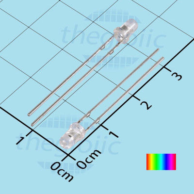 LED RGB 3mm Chớp 7 Màu Tự Do