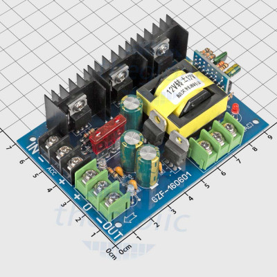 Mạch Chuyển Đổi 12VDC Ra Nguồn Đôi ±12VDC/AC