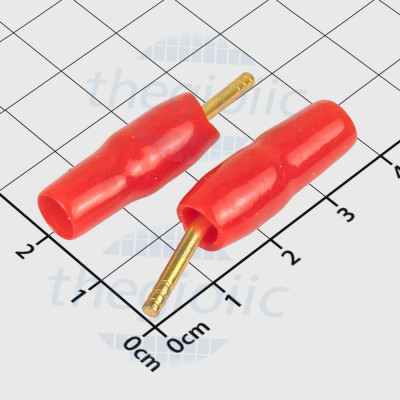 Cọc Loa, Âm Thanh Chân Cong 2mm Gắn Đầu Nối, Trạm Kẹp Loa Màu Đỏ