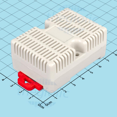 Hộp Nhựa Gắn Ray Dùng Cho Cảm Biến Nhiệt Độ Và Độ Ẩm 65x46x29mm