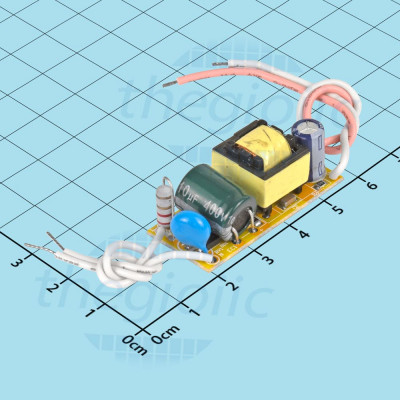 Bộ Nguồn LED 8-12W Không Vỏ, Vào 85~260VAC, Ra 24~42VDC, 250mA