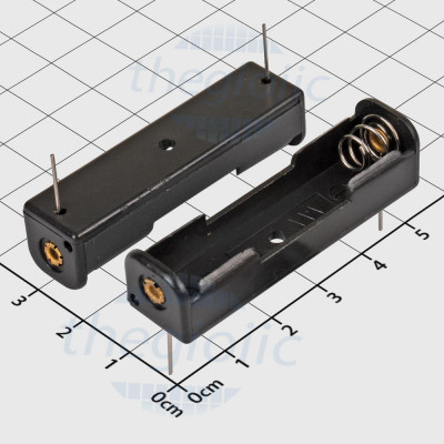 Hộp Pin 1xAAA Xuyên Lỗ Hàn PCB