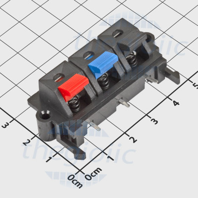 WP3-19 Đầu Nối, Trạm Kẹp Loa Cái 3 Đầu Hàn PCB