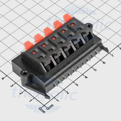 WP10-11 Đầu Nối, Trạm Kẹp Loa Cái 10 Đầu Hàn PCB