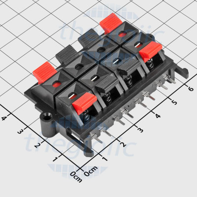 WP8-15 Đầu Nối, Trạm Kẹp Loa Cái 8 Đầu Hàn PCB