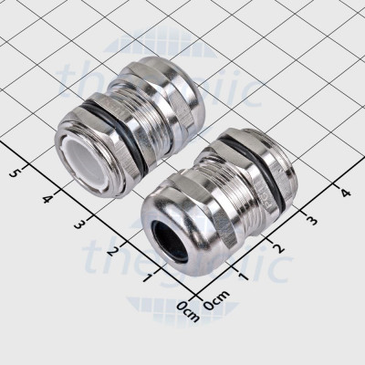 PG11 Ốc Siết Cáp Kim Loại Chống Nước IP68 Có Đai Ốc