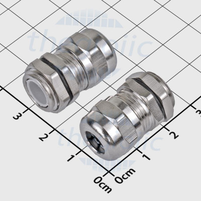 PG7 Ốc Siết Cáp Kim Loại Chống Nước IP68 Có Đai Ốc