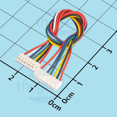 Dây Bus EH2.54 2 Đầu Cái 7 Tiếp Điểm 2.54mm Dài 20cm