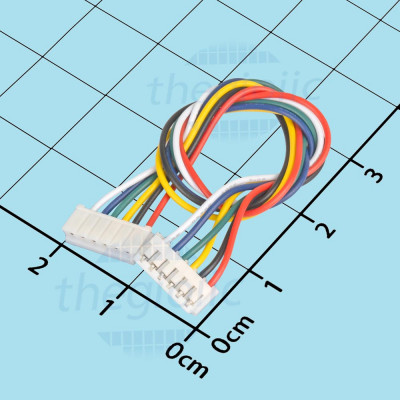 Dây Bus EH2.54 2 Đầu Cái 6 Tiếp Điểm 2.54mm Dài 20cm